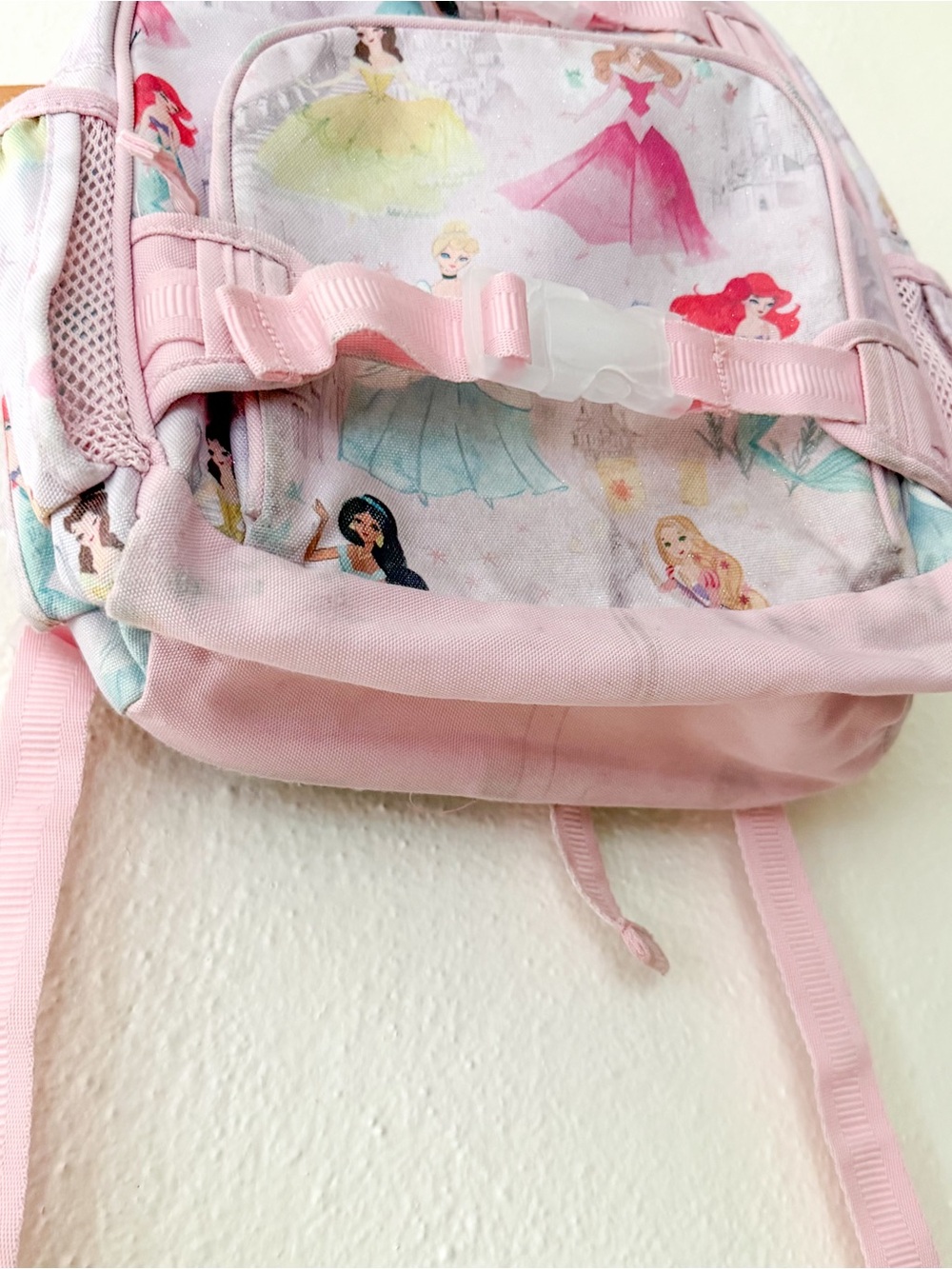 Disney Princess Castle Pink Mackenzie Small Backpack - Picture 4 of 10